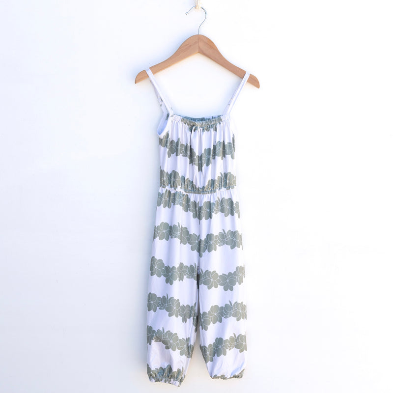Gardenia Cream Long Jumpsuit