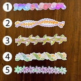 9" Lei Strand Stickers - Sweet Sweet Honey Hawaii