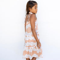 Sandy Gardenia Kid's Maxi Dress