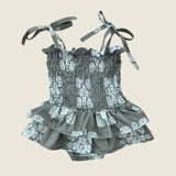 Green Aina Quilt Melody Romper