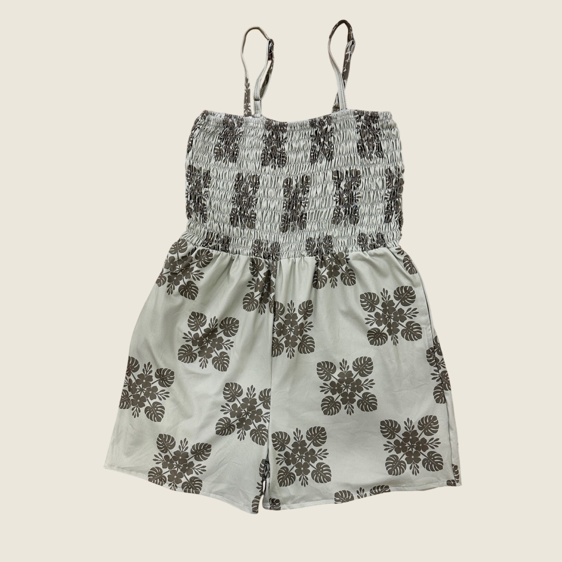 Women's Green Aina Quilt Kaia Romper