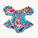 Tropical Muse Sleeved Melody Romper