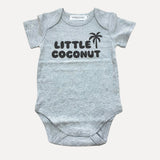 Little Coconut Grey Onesie
