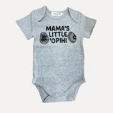 Mama's Little Opihi Grey Onesie