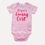 Papa's Honey Girl Pink Onesie