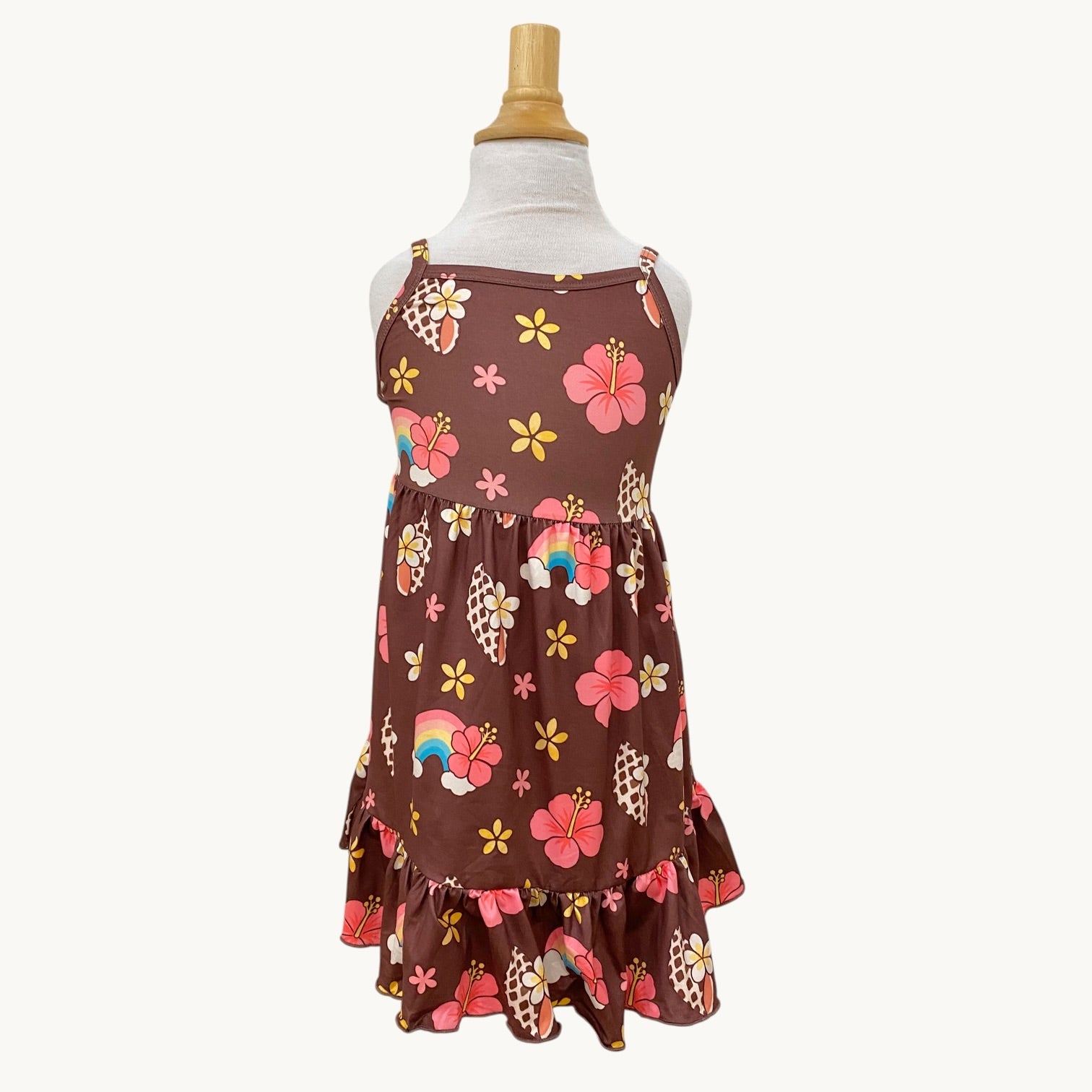 Rainbow and Seashells Mila Dress