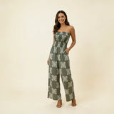 Green Aina Quilt Taylor Jumpsuit