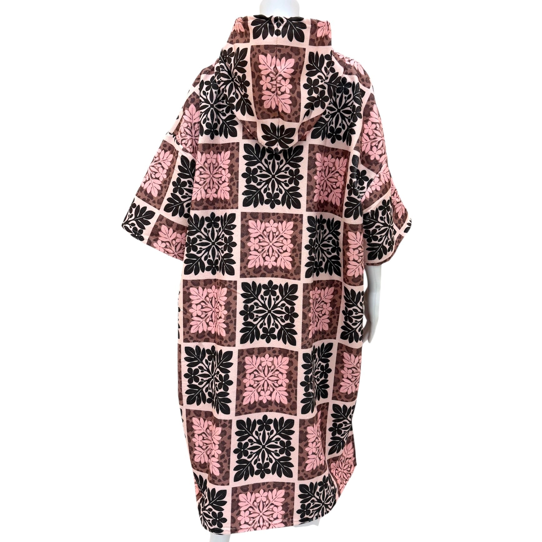 Adult Wild Blossom Hooded Towel - Sweet Sweet Honey Hawaii