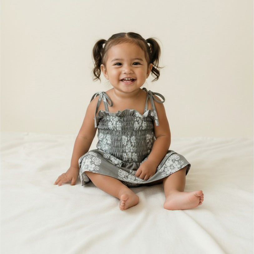 Green Aina Quilt Melody Romper