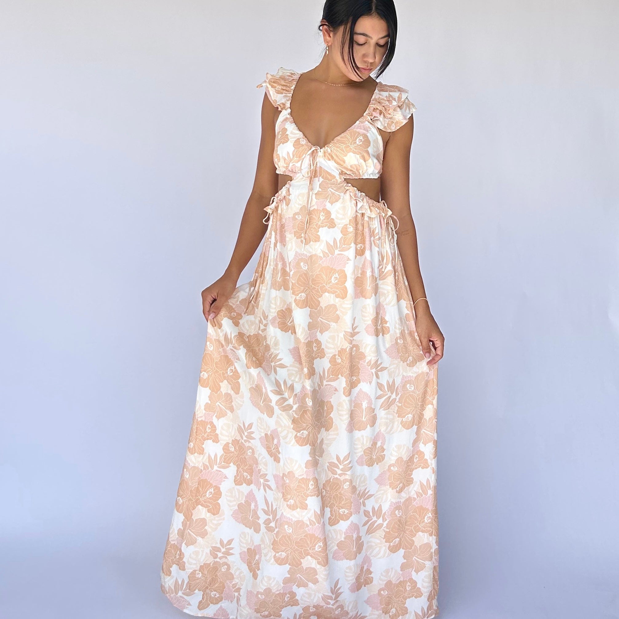 Bali Dress | Women's Sands of Wailea Maxi - Sweet Sweet Honey Hawaii