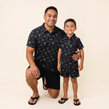 Black Westside collared shirt - Sweet Sweet Honey Hawaii