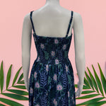 Blue Pahoa Halia Maxi Dress - Sweet Sweet Honey Hawaii