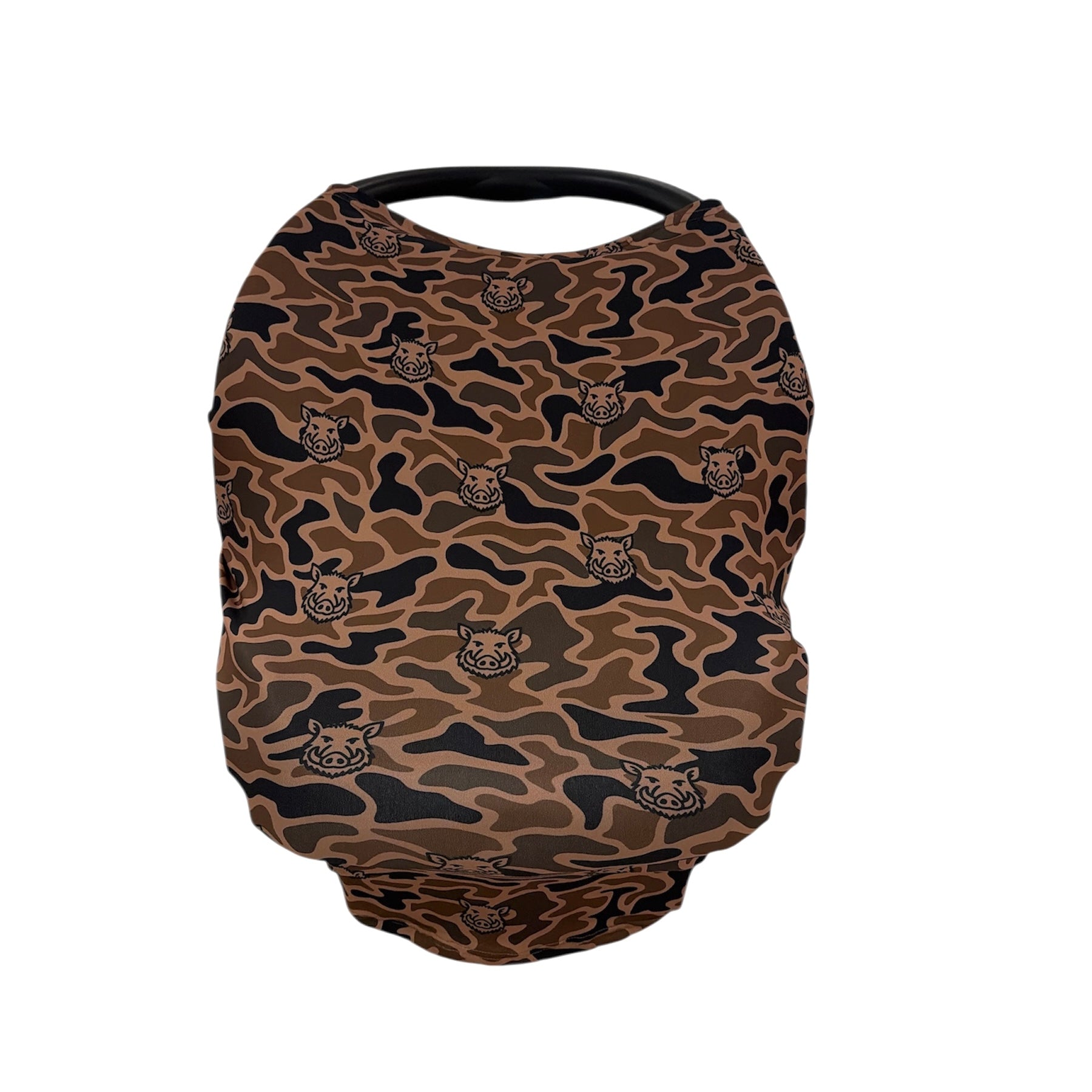 Brown Camo Boar Car Seat Cover - Sweet Sweet Honey Hawaii