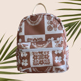 Brown Ho'opili Mini Backpack - Sweet Sweet Honey Hawaii