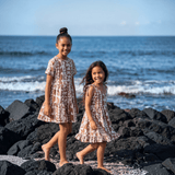 Brown Lei Tee Dress - Sweet Sweet Honey Hawaii