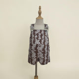 Brown Mauna Lani Denim Short Overalls - Sweet Sweet Honey Hawaii