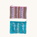 Brown/Pink Lei Aloha Pencil Pouch - Sweet Sweet Honey Hawaii