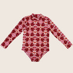 Butterfly Long Sleeve Swimsuit - Sweet Sweet Honey Hawaii
