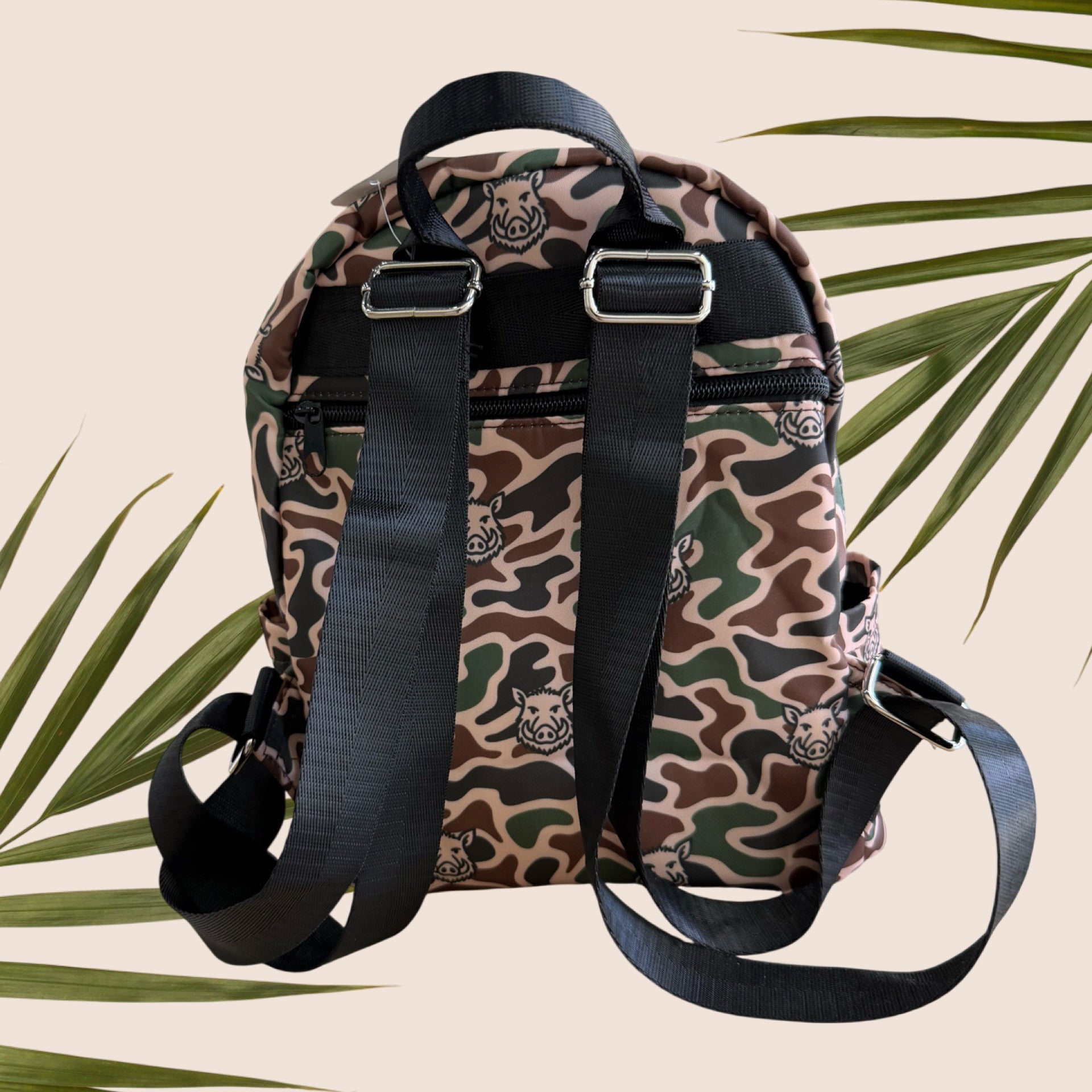 Camo Boar Mini Backpack - Sweet Sweet Honey Hawaii
