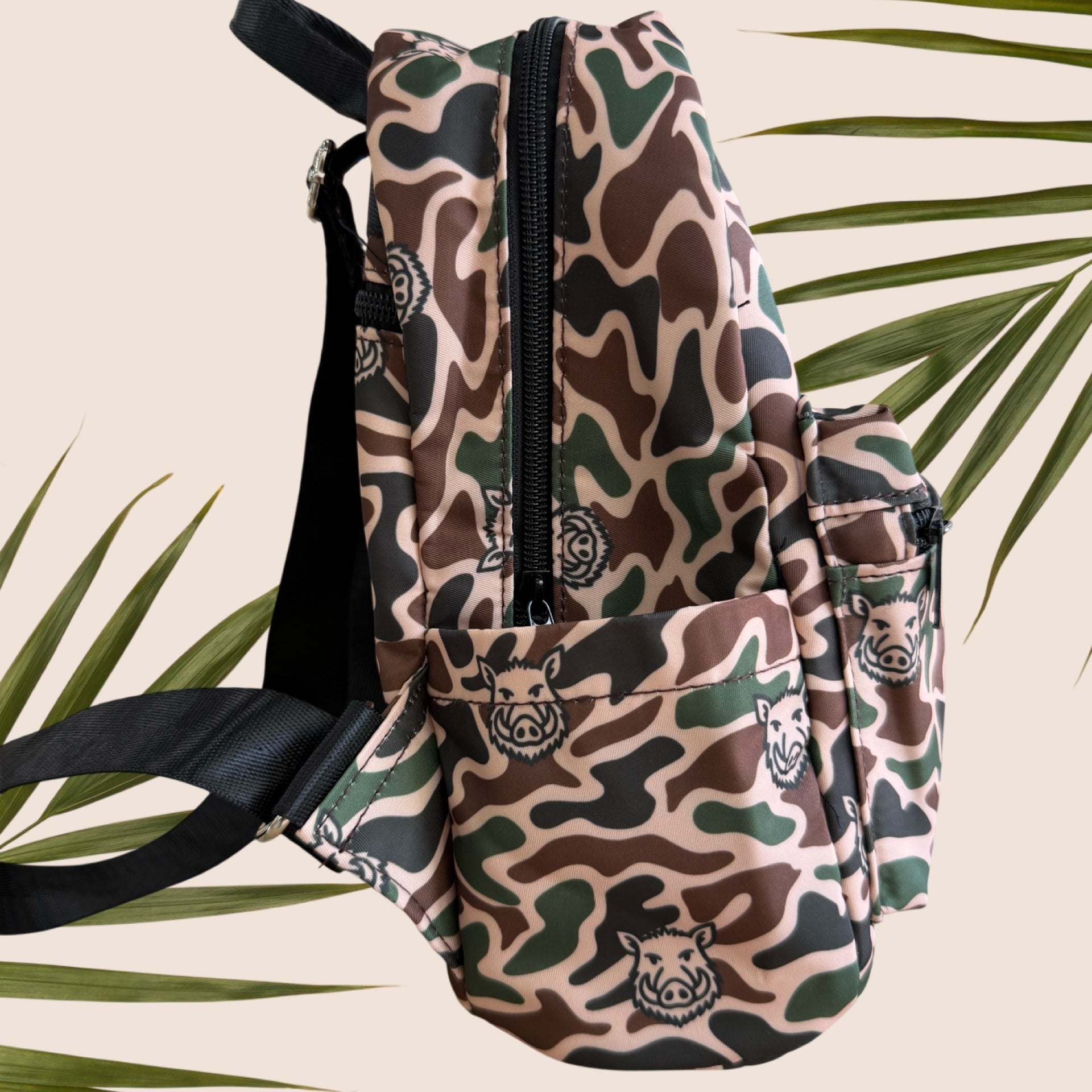 Camo Boar Mini Backpack - Sweet Sweet Honey Hawaii