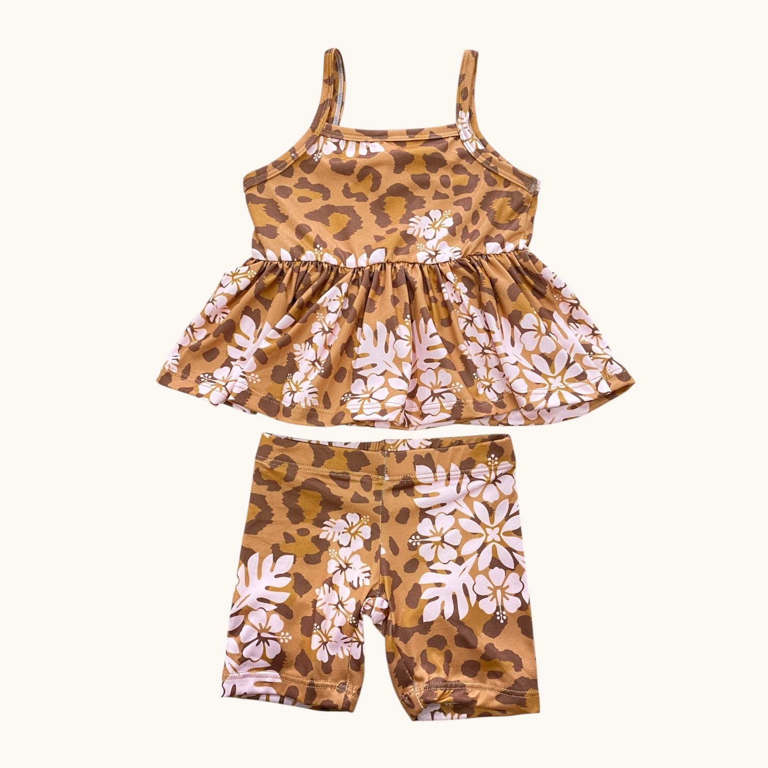 Cheetah Hibiscus GG Set - Sweet Sweet Honey Hawaii