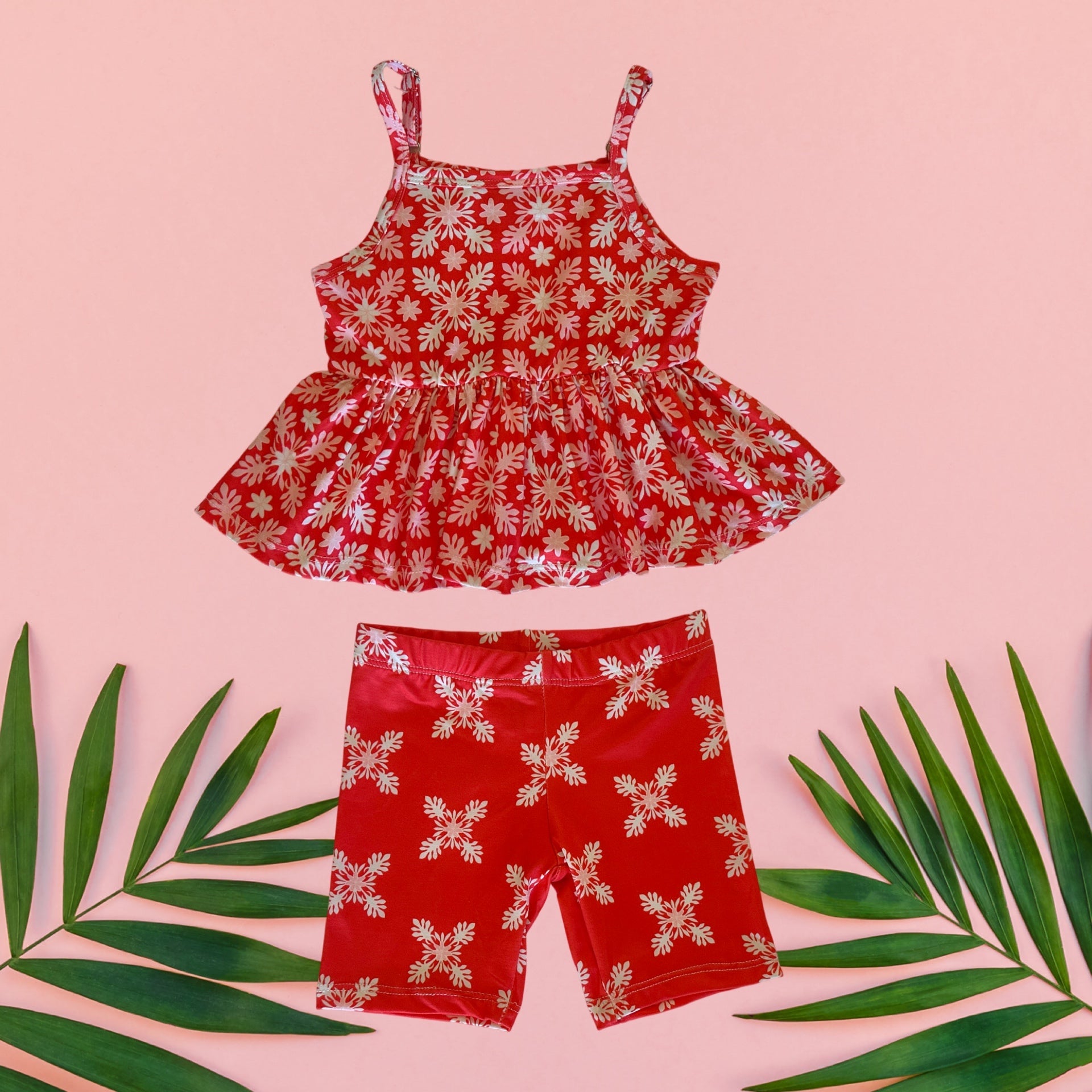 Coral Lokelani GG set - Sweet Sweet Honey Hawaii