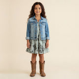 Green 'Ilima Quilt Shoulder Tie Dress - Sweet Sweet Honey Hawaii