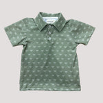 Green Shaka collared shirt - Sweet Sweet Honey Hawaii