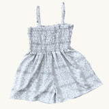 Grey Quilt Kaia romper - Sweet Sweet Honey Hawaii
