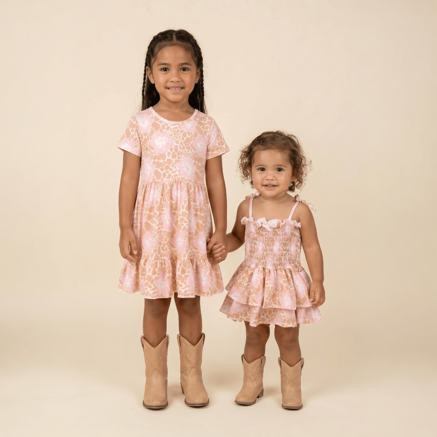 Hibiscus Safari Melody Romper - Sweet Sweet Honey Hawaii