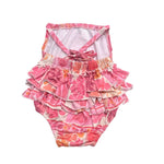 Honey Blooms Ruffle Halter Romper - Sweet Sweet Honey Hawaii