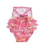 Honey Blooms Ruffle Halter Romper - Sweet Sweet Honey Hawaii