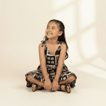 Ho'opili Black Shoulder Tie Dress - Sweet Sweet Honey Hawaii