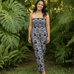 Ho'opili Black Taylor Jumpsuit - Sweet Sweet Honey Hawaii