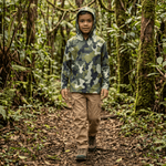 Island Camo Stag Dri Fit hooded Long sleeve - Sweet Sweet Honey Hawaii