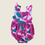 Island Pink Hibiscus Emma onesie - Sweet Sweet Honey Hawaii