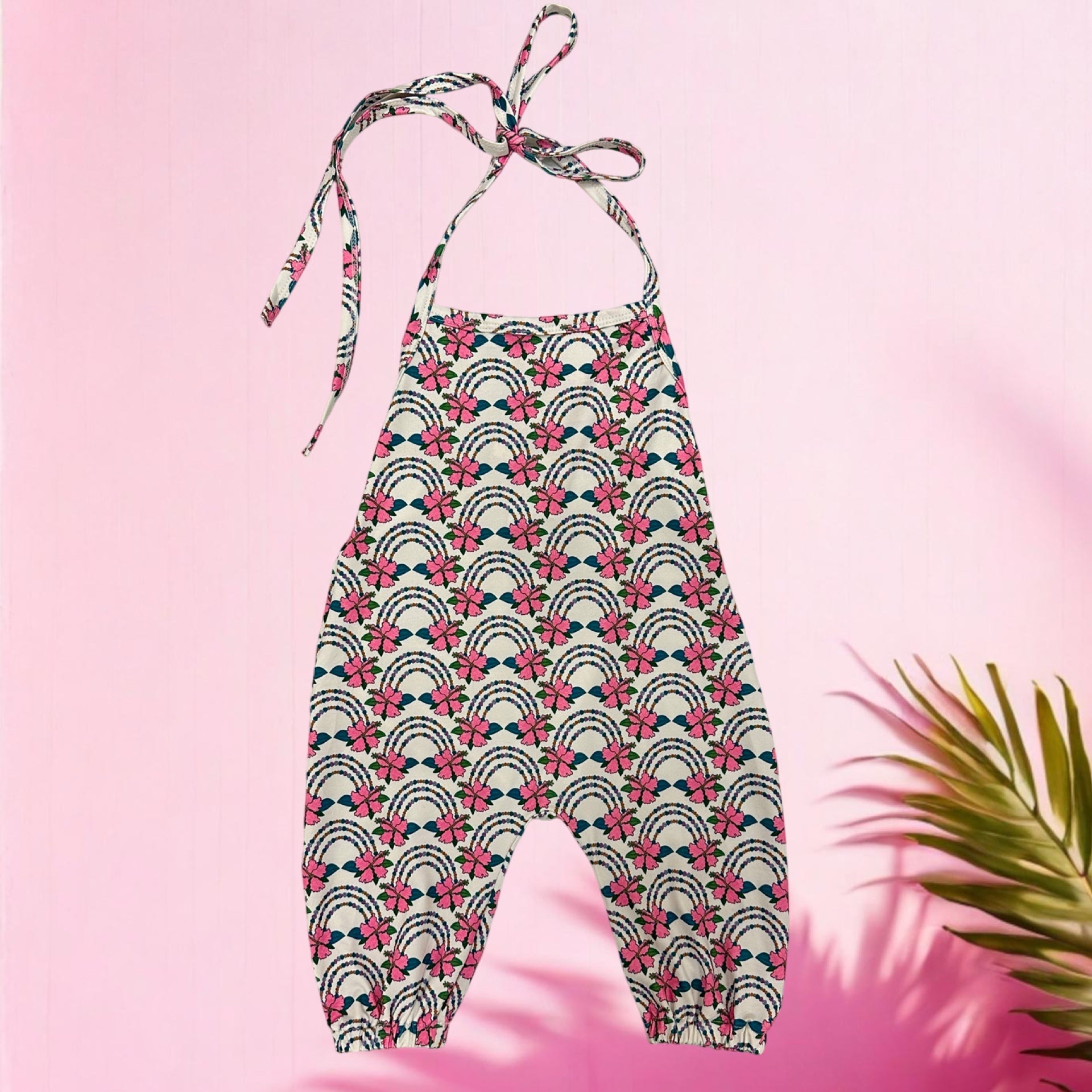 Kaua'i Halter Jumpsuit - Sweet Sweet Honey Hawaii