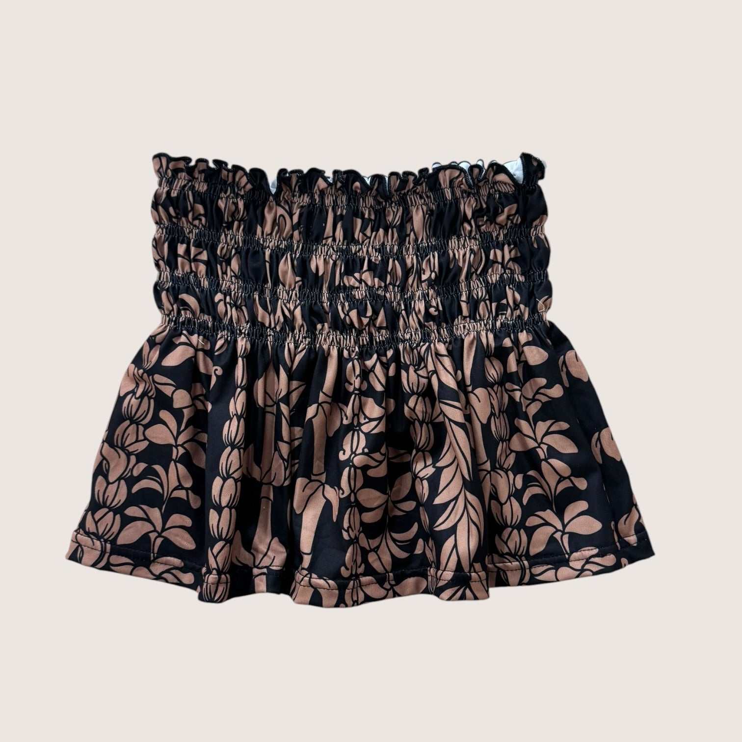 Kid's Black/Brown Lei Ka'a Tube Top - Sweet Sweet Honey Hawaii