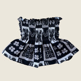 Kid's Ho'opili Black Ka'a Tube Top - Sweet Sweet Honey Hawaii