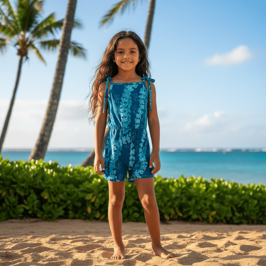 Lanikai Haleiwa Romper - Sweet Sweet Honey Hawaii