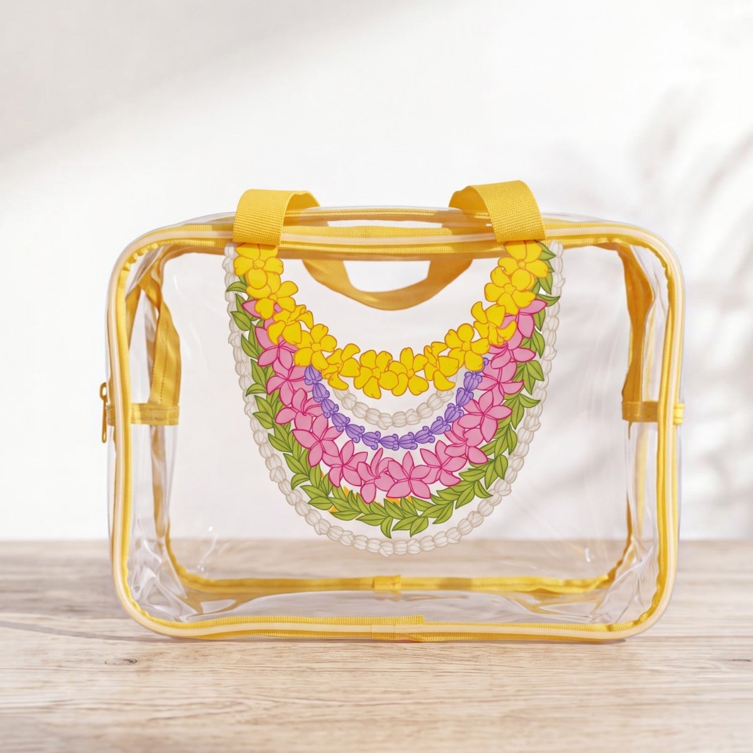 Large Clear Bag - Sweet Sweet Honey Hawaii