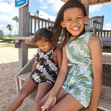 Lei Hiwa Green Elle Romper - Sweet Sweet Honey Hawaii