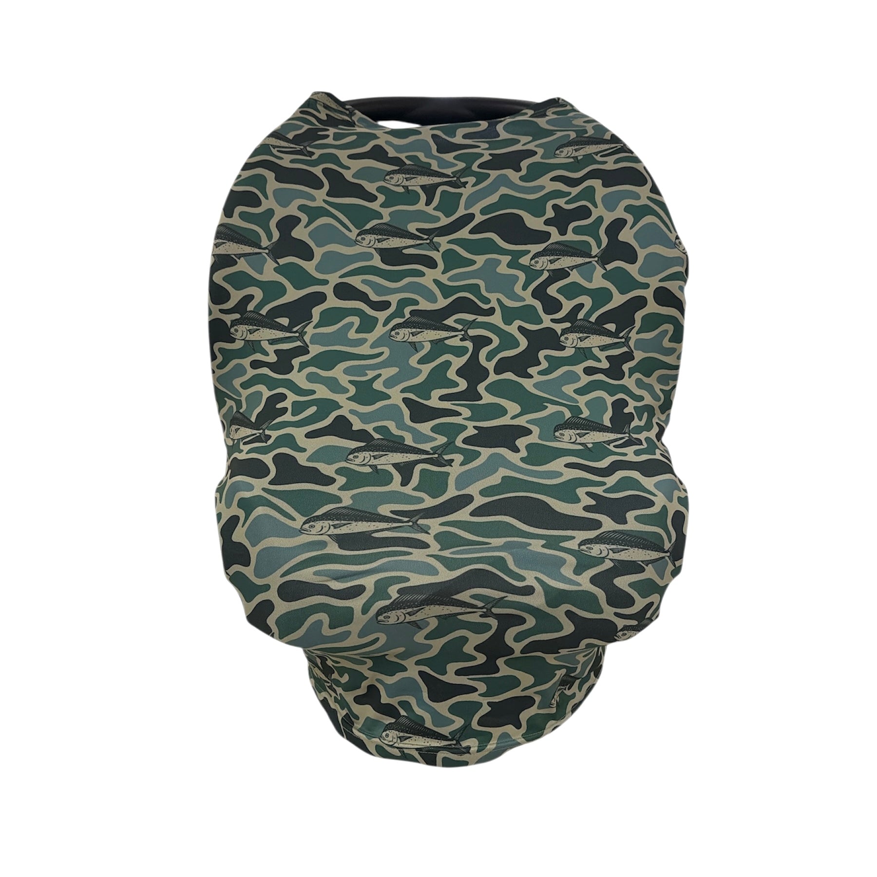 Mahi Mahi Green Camo Car Seat Cover - Sweet Sweet Honey Hawaii