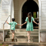 Maile Lei Gingham Sammy Dress - Sweet Sweet Honey Hawaii