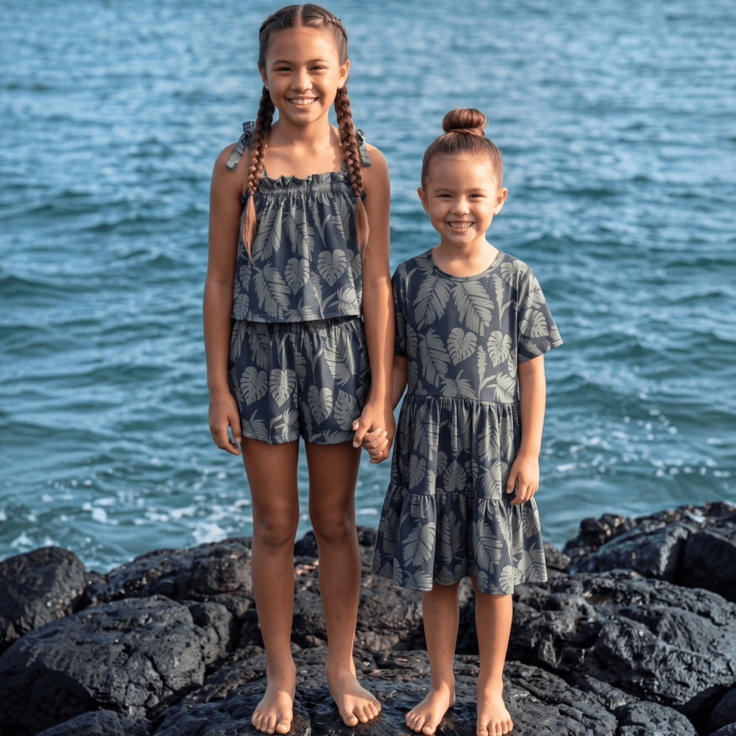 Midnight Palm Kiana Set - Sweet Sweet Honey Hawaii