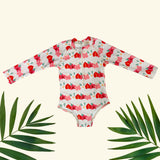 Pua Lei Long Sleeve Swimsuit