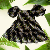 Lei Hiwa Black Gracie Dress