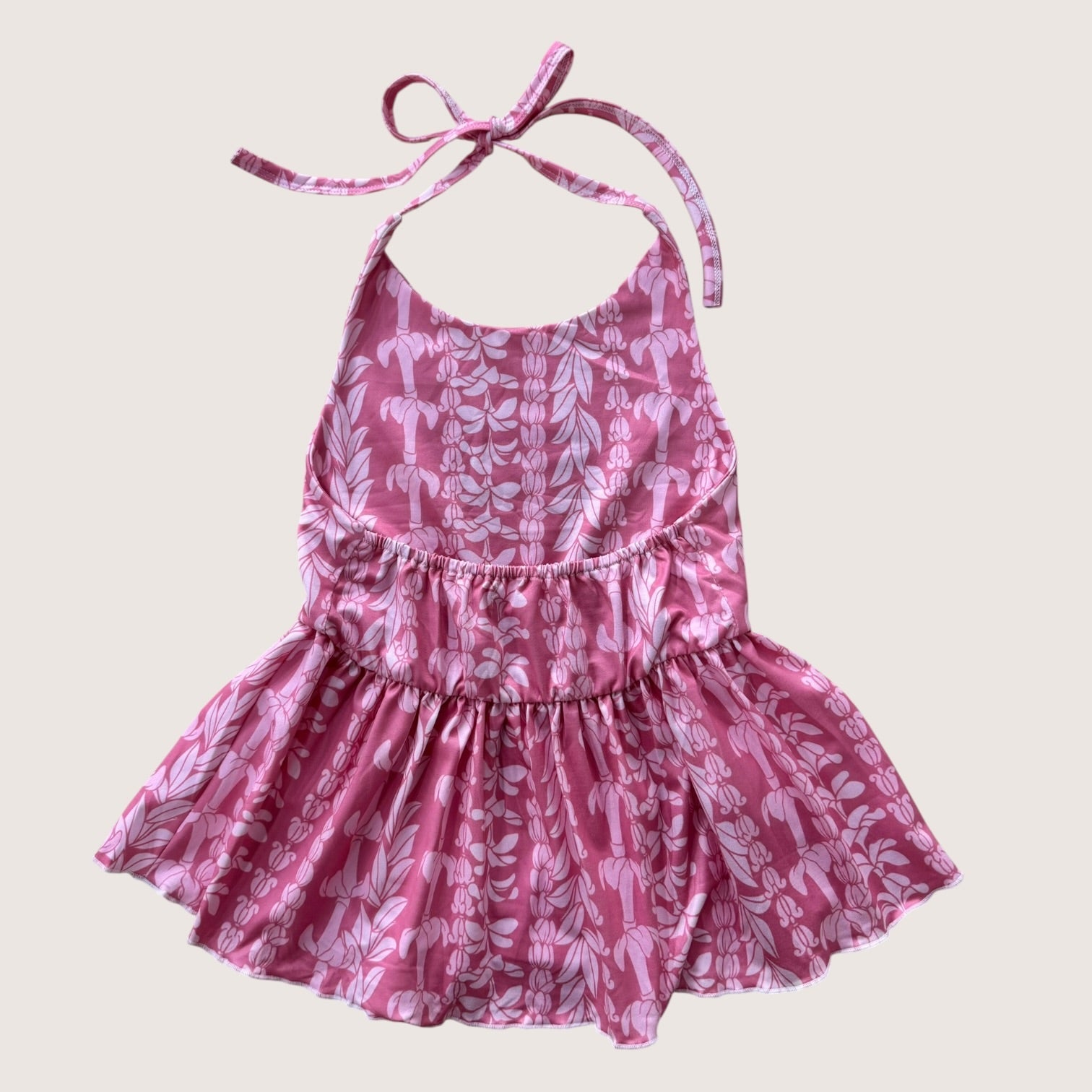 Pink Lei Halter Top - Sweet Sweet Honey Hawaii