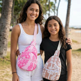 Pink Mauna Lani Sling Bag - Sweet Sweet Honey Hawaii