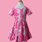 Pink Mauna Lani Tee Dress - Sweet Sweet Honey Hawaii